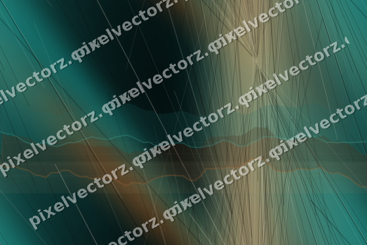 Nahtloser Neon Diagramm Hintergrund in Orange und Petrol