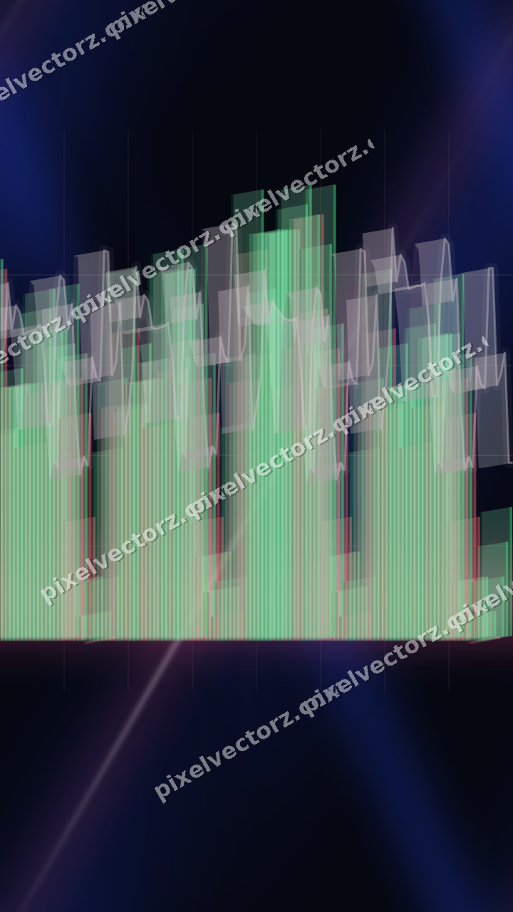 Nahtloser Neon Diagramm Hintergrund in Rosa und Blau