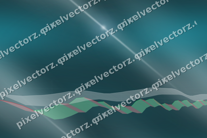 Nahtloser Neon Diagramm Hintergrund in Petrol und Blasstürkis