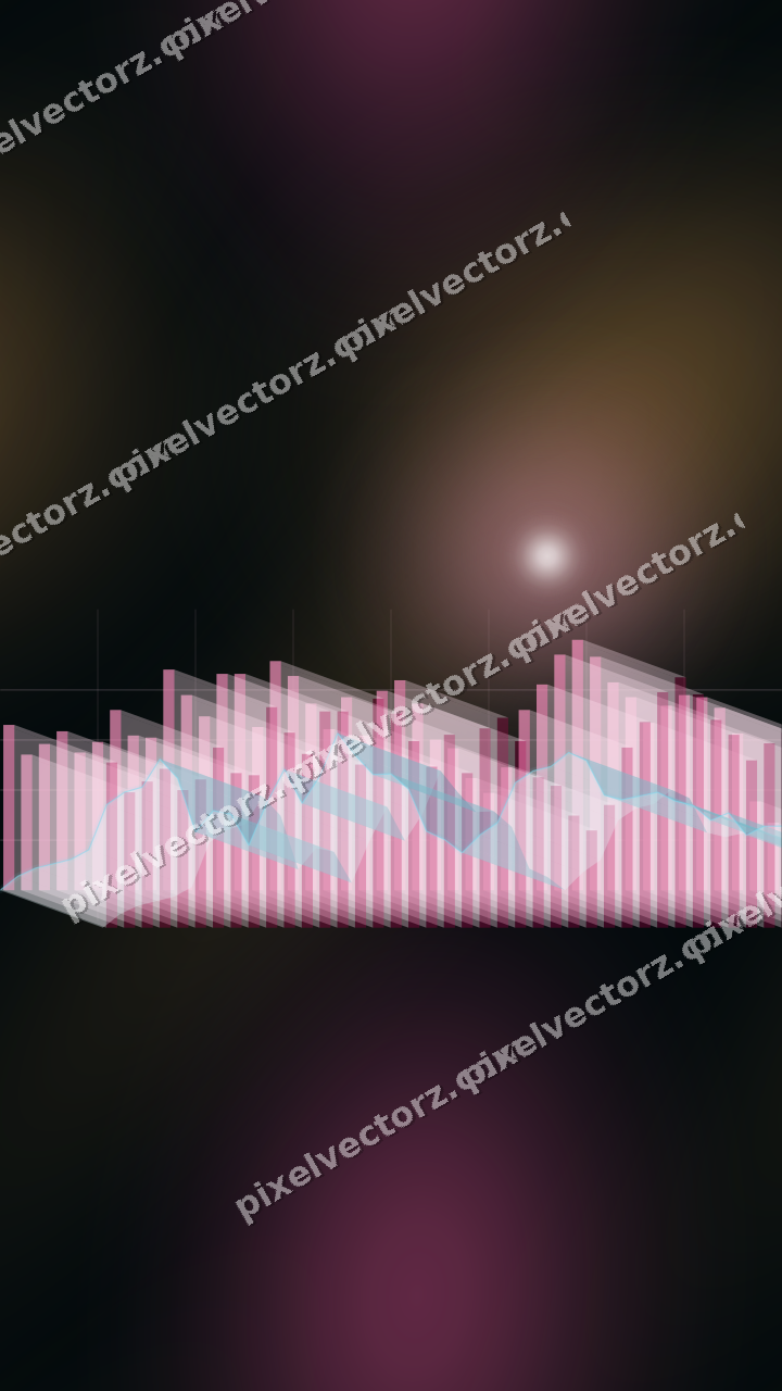 Nahtloser Neon Diagramm Hintergrund in Rosa und Türkis