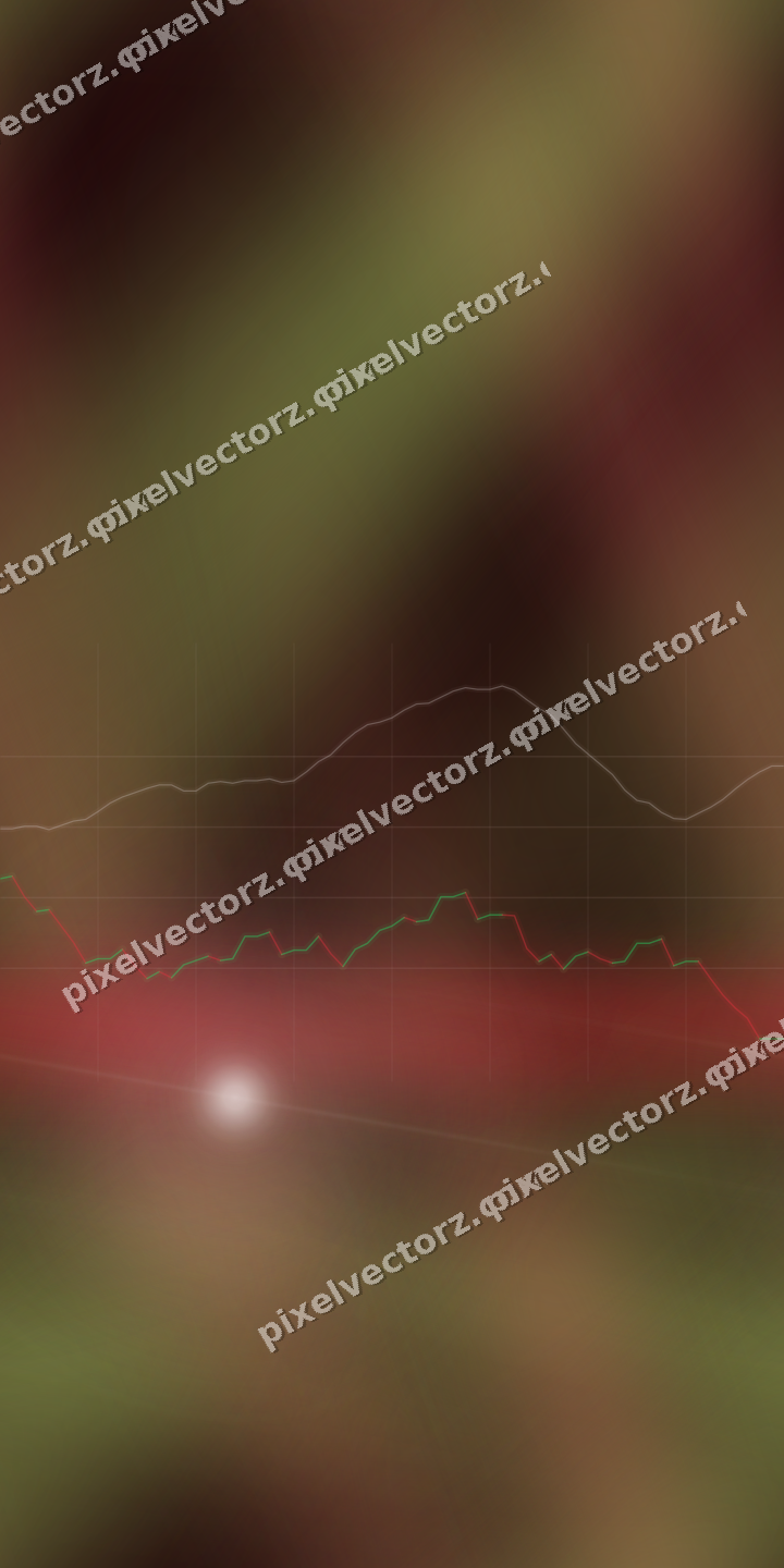 Nahtloser Neon Diagramm Hintergrund in Rot und Grün