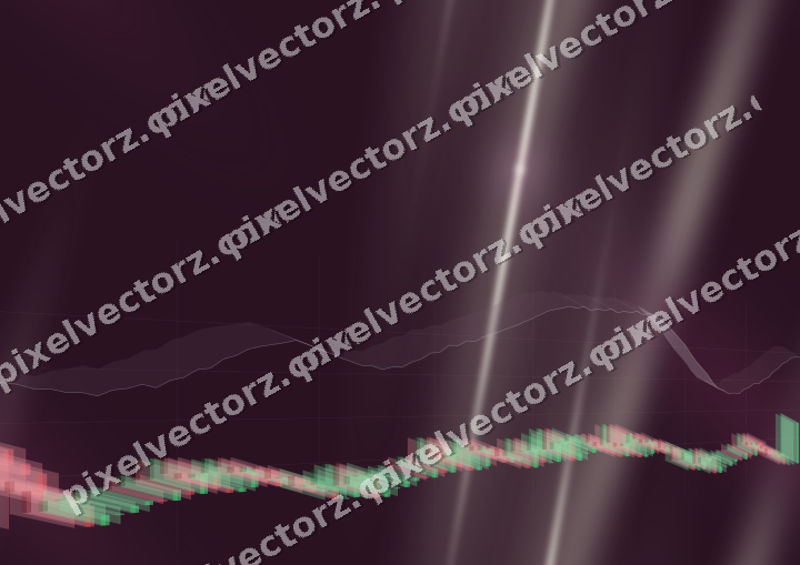 Nahtloser Neon Diagramm Hintergrund in Dunkelmagenta und Rosa