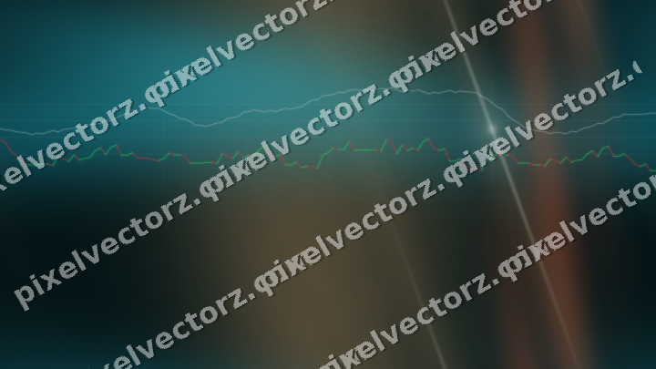 Nahtloser Neon Diagramm Hintergrund in Petrol und Orange