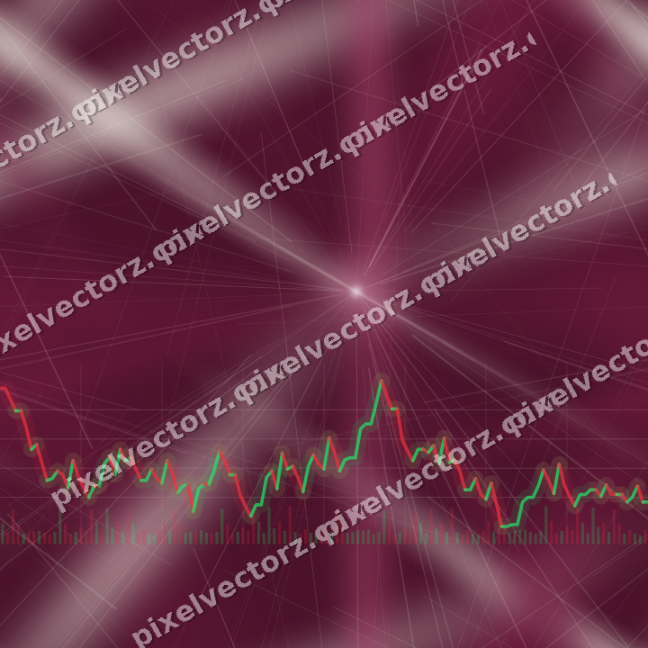 Nahtloser Neon Diagramm Hintergrund in Dunkelrosa und Grün