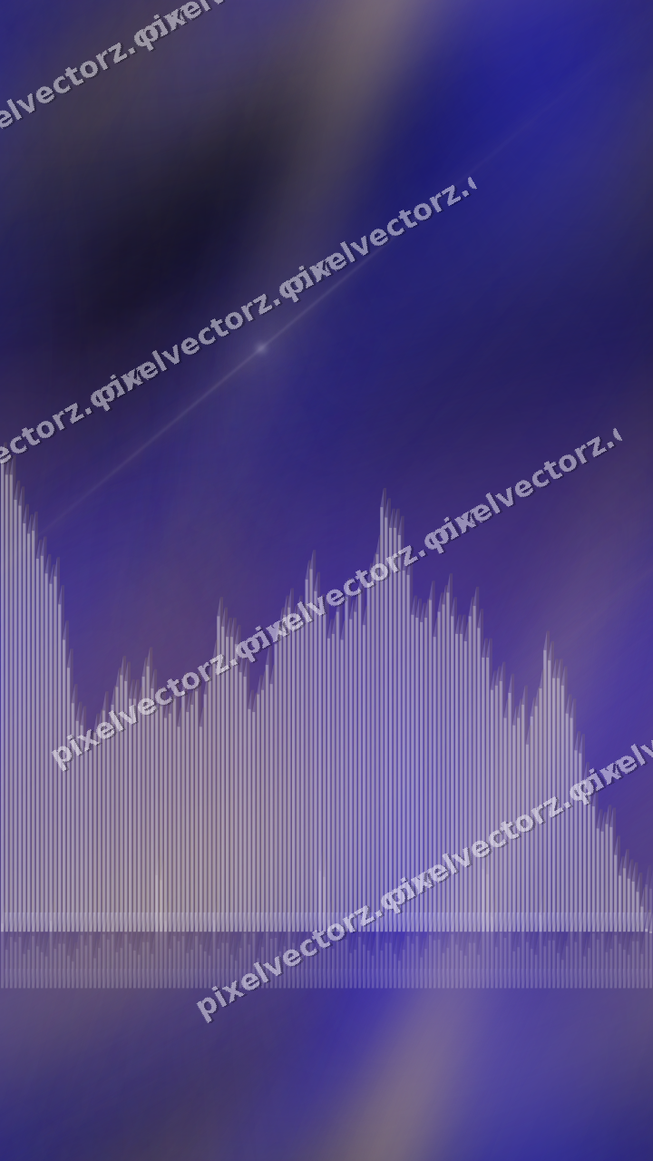 Nahtloser Neon Diagramm Hintergrund in Blau und Violett