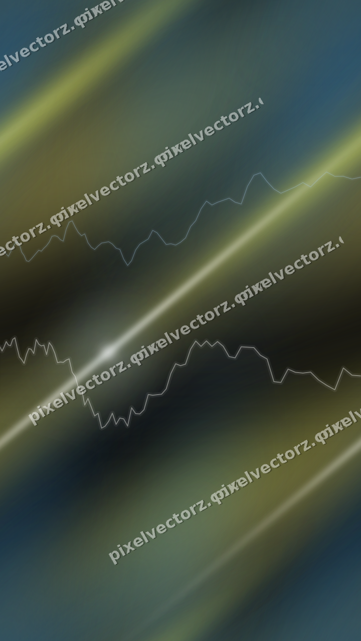 Nahtloser Neon Diagramm Hintergrund in Blau und Gelb