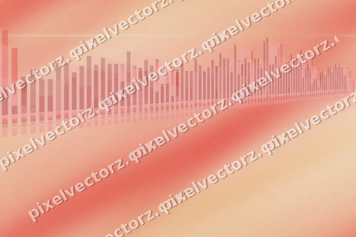Nahtloser Pastell Diagramm Hintergrund in Rot und Orange