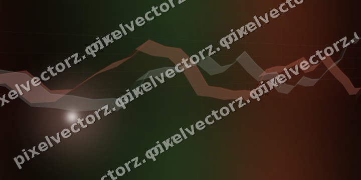 Nahtloser Neon Diagramm Hintergrund in Rot und Orange