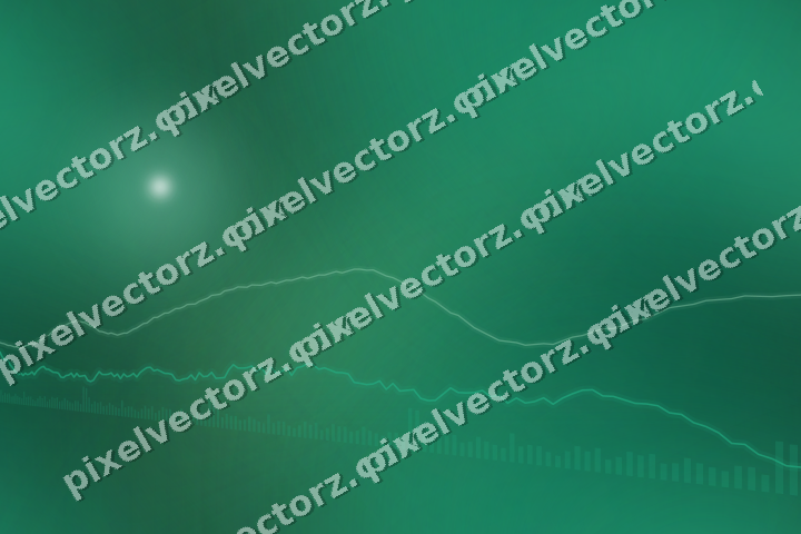 Nahtloser Neon Diagramm Hintergrund in Grün und Petrol
