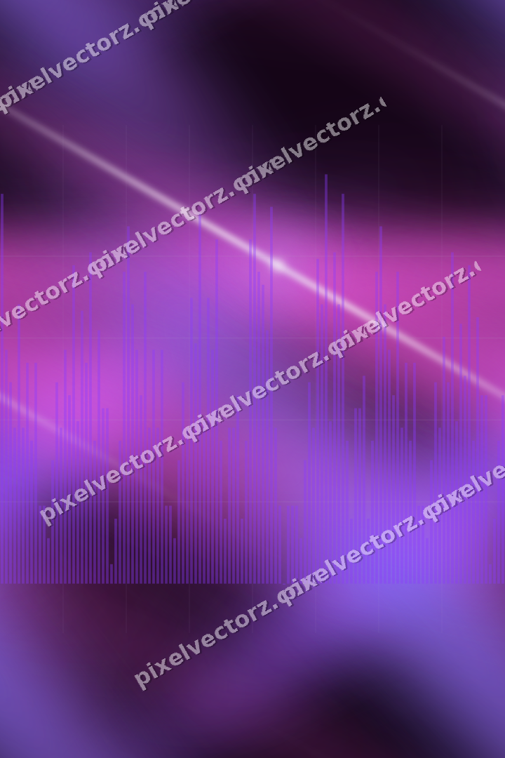 Nahtloser Neon Diagramm Hintergrund in Violett und Blau