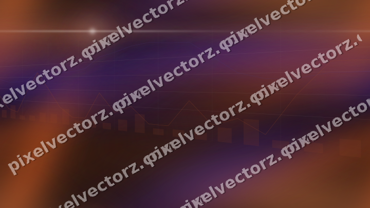 Nahtloser Neon Diagramm Hintergrund in Orange und Blau