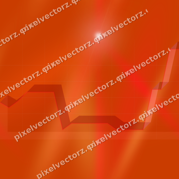 Nahtloser Neon Diagramm Hintergrund in Rot und Orange