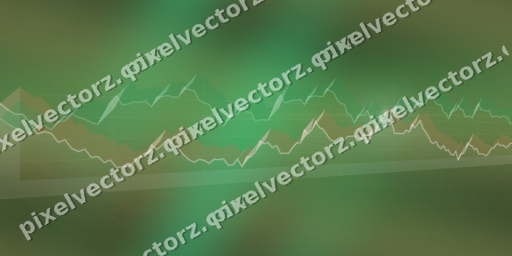 Nahtloser Neon Diagramm Hintergrund in Grün und Rot