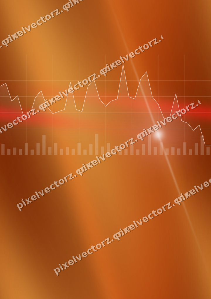 Nahtloser Neon Diagramm Hintergrund in Rot und Orange