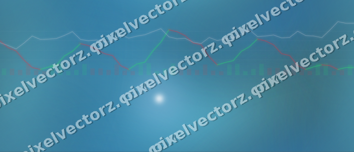 Nahtloser Neon Diagramm Hintergrund in Blau und Petrol