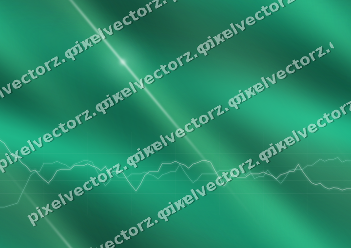 Nahtloser Neon Diagramm Hintergrund in Grün und Petrol