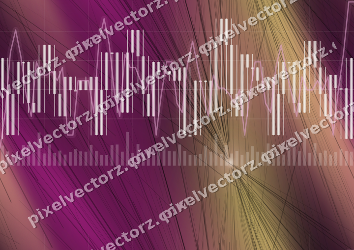 Nahtloser Neon Diagramm Hintergrund in Magenta und Limette