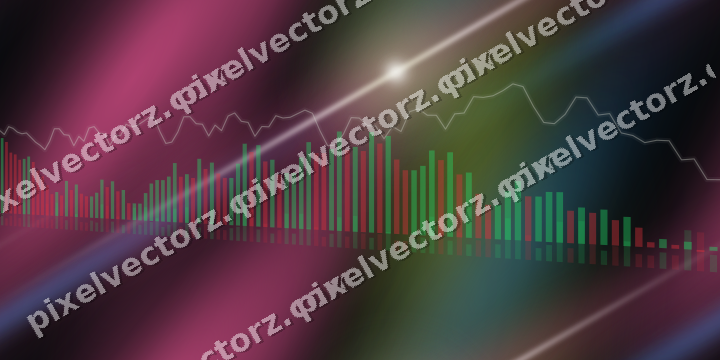 Nahtloser Neon Diagramm Hintergrund in Limette und Bernstein