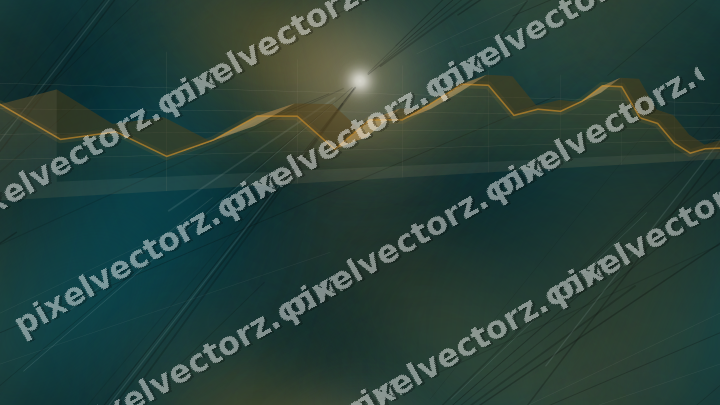 Nahtloser Neon Diagramm Hintergrund in Bernstein und Dunkelpetrol