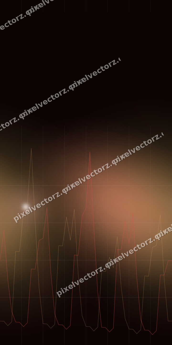 Nahtloser Neon Diagramm Hintergrund in Rot und Orange