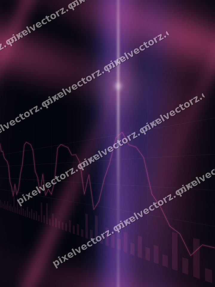Nahtloser Neon Diagramm Hintergrund in Rosa und Blau