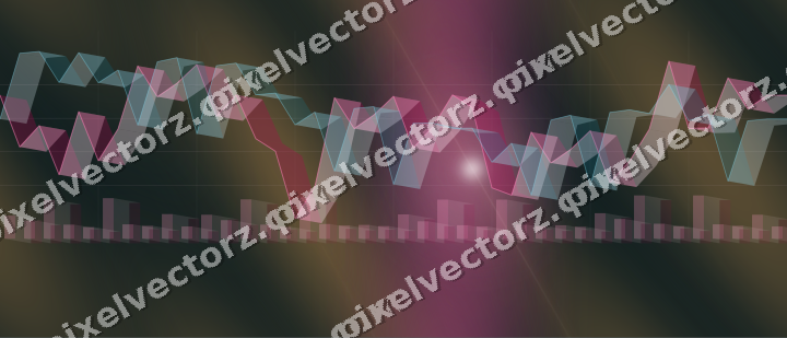 Nahtloser Neon Diagramm Hintergrund in Rosa und Türkis