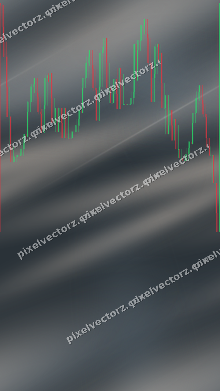 Nahtloser Neon Diagramm Hintergrund in Blau und Orange