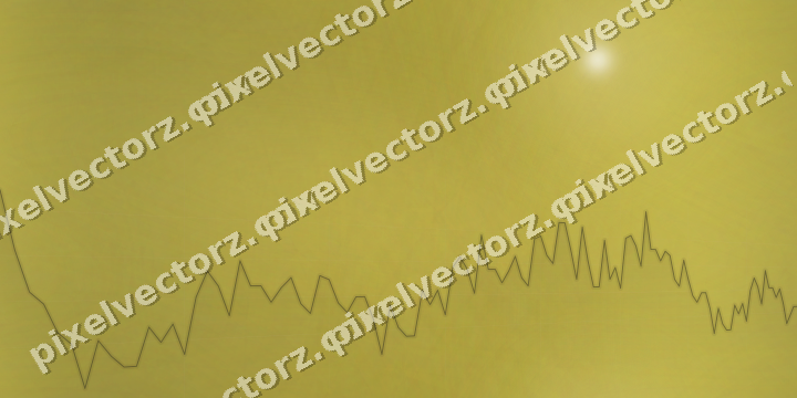 Nahtloser Neon Diagramm Hintergrund in Bernstein und Gelb