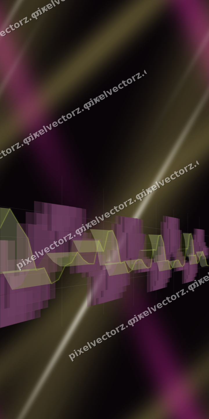 Nahtloser Neon Diagramm Hintergrund in Magenta und Limette