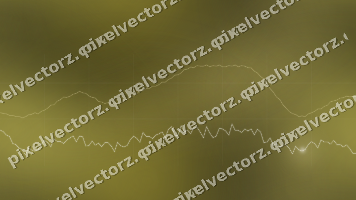 Nahtloser Neon Diagramm Hintergrund in Bernstein und Gelb