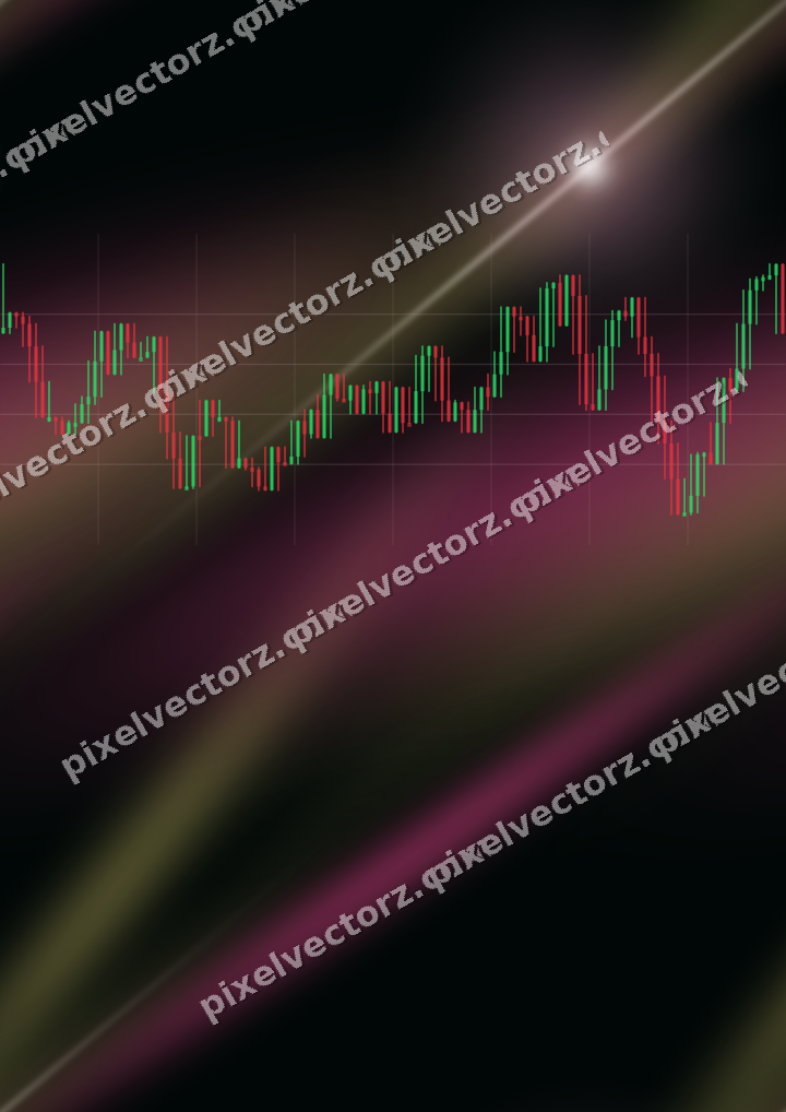 Nahtloser Neon Diagramm Hintergrund in Rosa und Orange