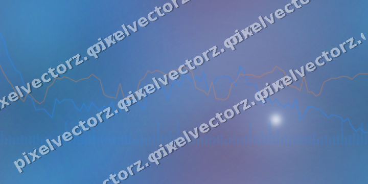 Nahtloser Neon Diagramm Hintergrund in Blau und Rot