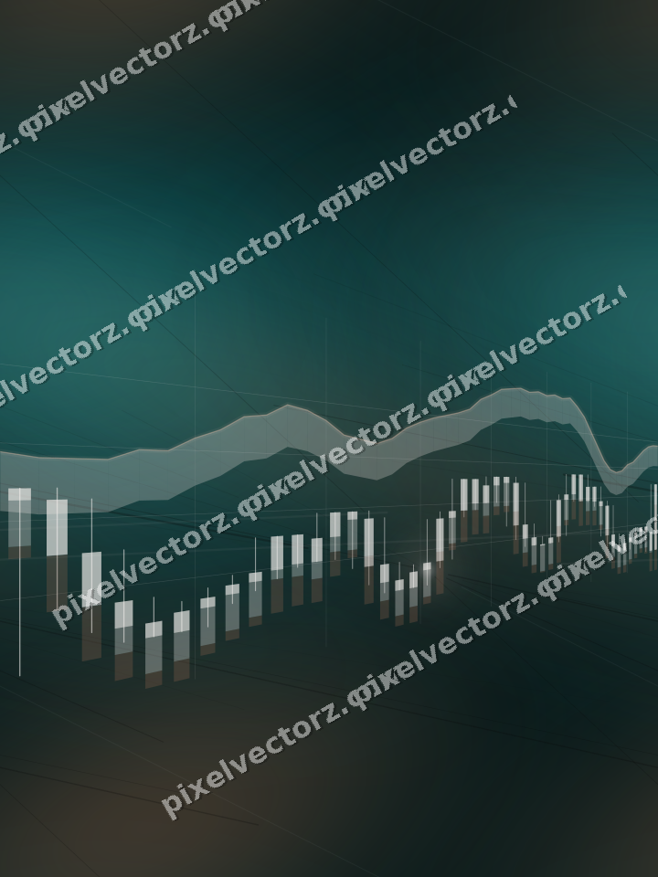 Nahtloser Neon Diagramm Hintergrund in Orange und Petrol
