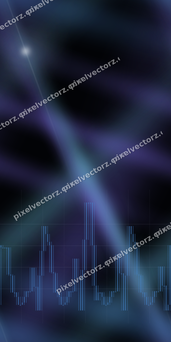 Nahtloser Neon Diagramm Hintergrund in Blau und Türkis