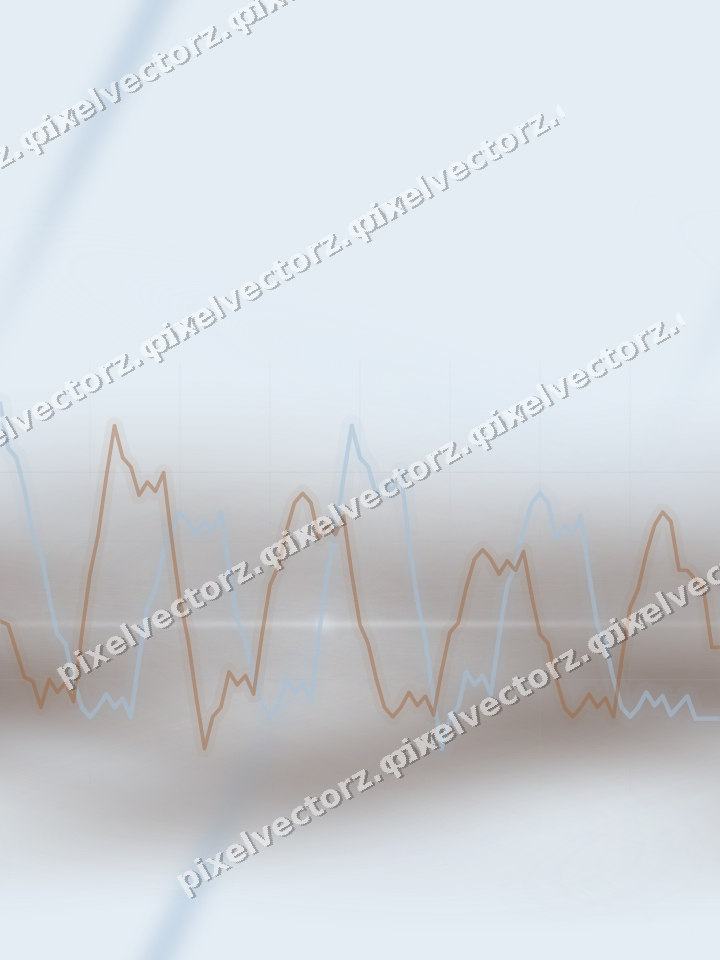 Nahtloser Pastell Diagramm Hintergrund in Blau und Orange