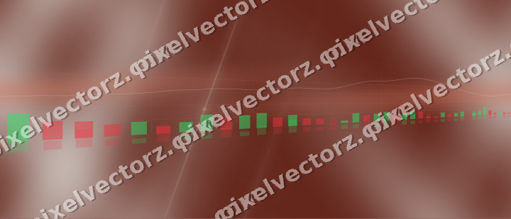 Nahtloser Neon Diagramm Hintergrund in Rot und Orange