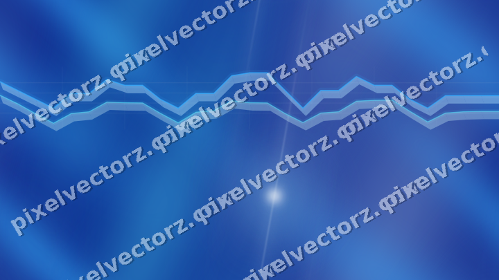 Nahtloser Neon Diagramm Hintergrund in Türkis und Blau