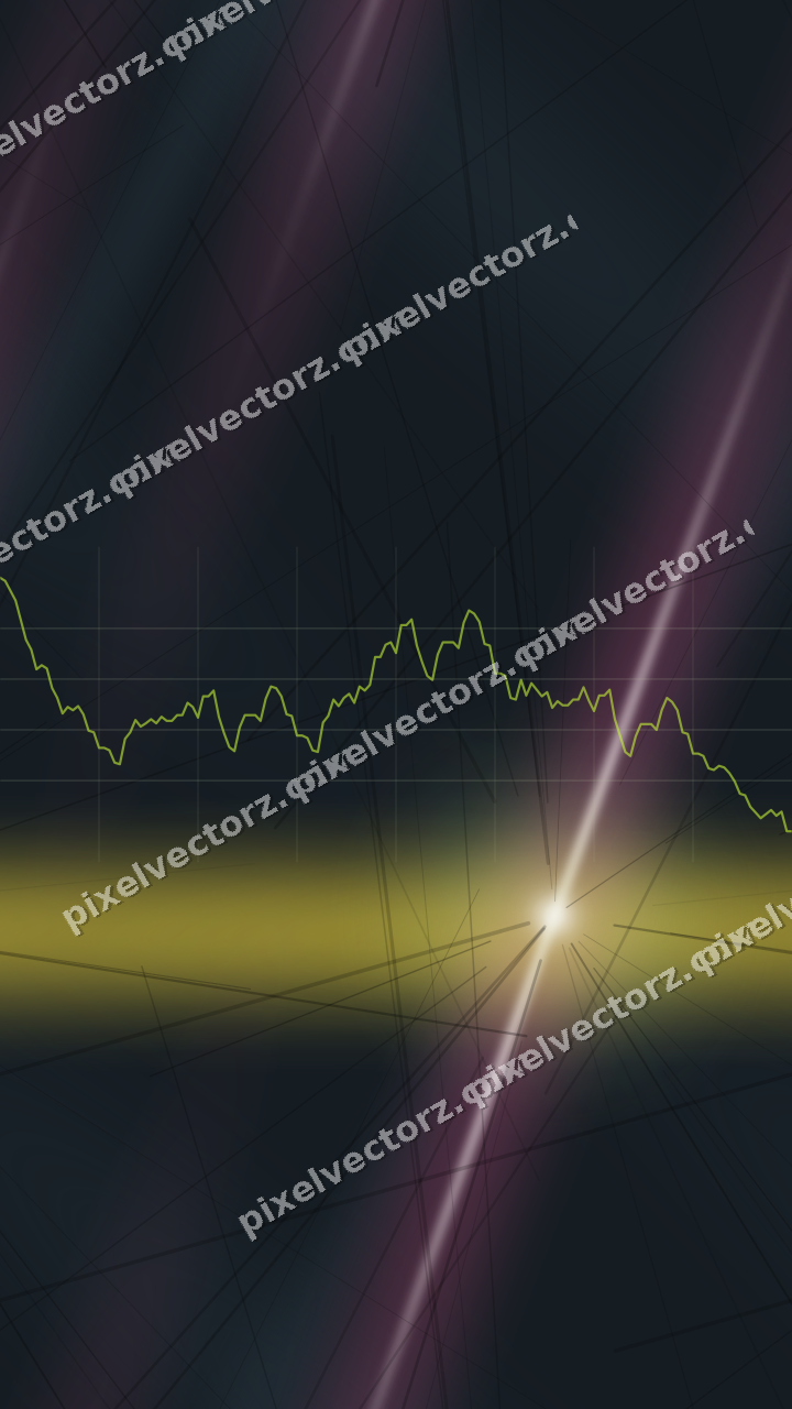 Nahtloser Neon Diagramm Hintergrund in Limette und Bernstein