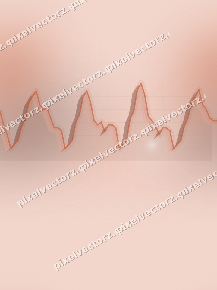 Nahtloser Pastell Diagramm Hintergrund in Orange und Türkis