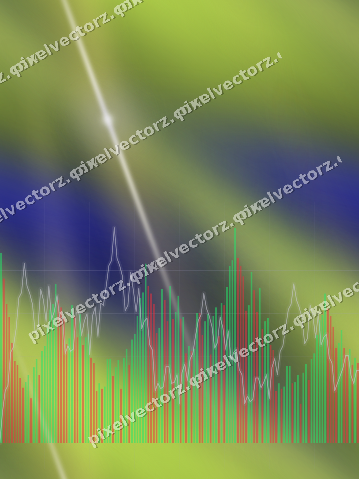 Nahtloser Neon Diagramm Hintergrund in Blau und Violett