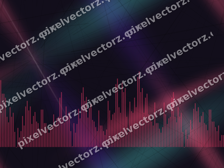 Nahtloser Neon Diagramm Hintergrund in Rosa und Bernstein