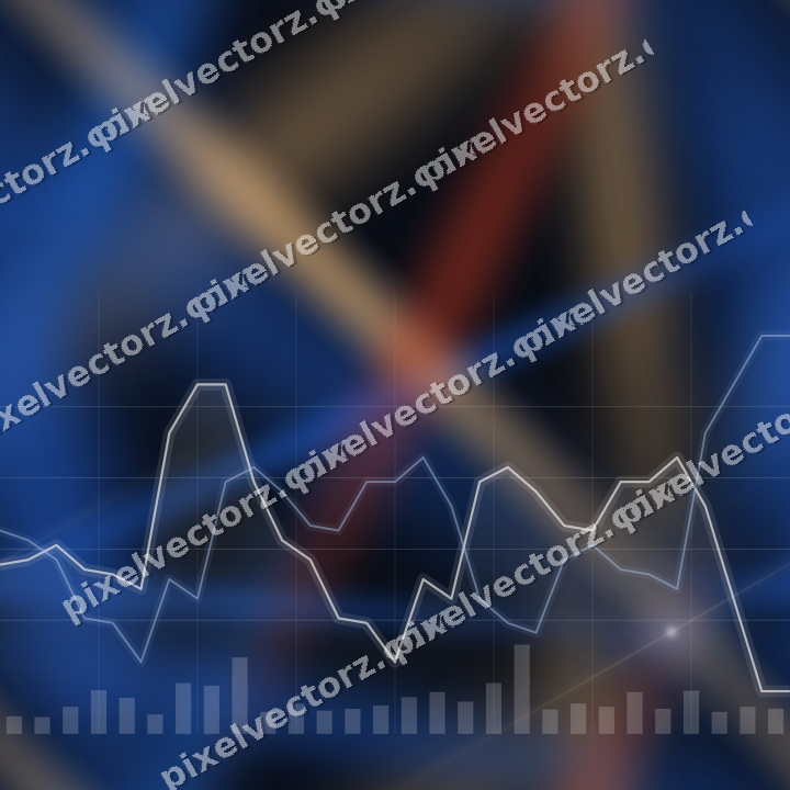 Nahtloser Neon Diagramm Hintergrund in Blau und Rot