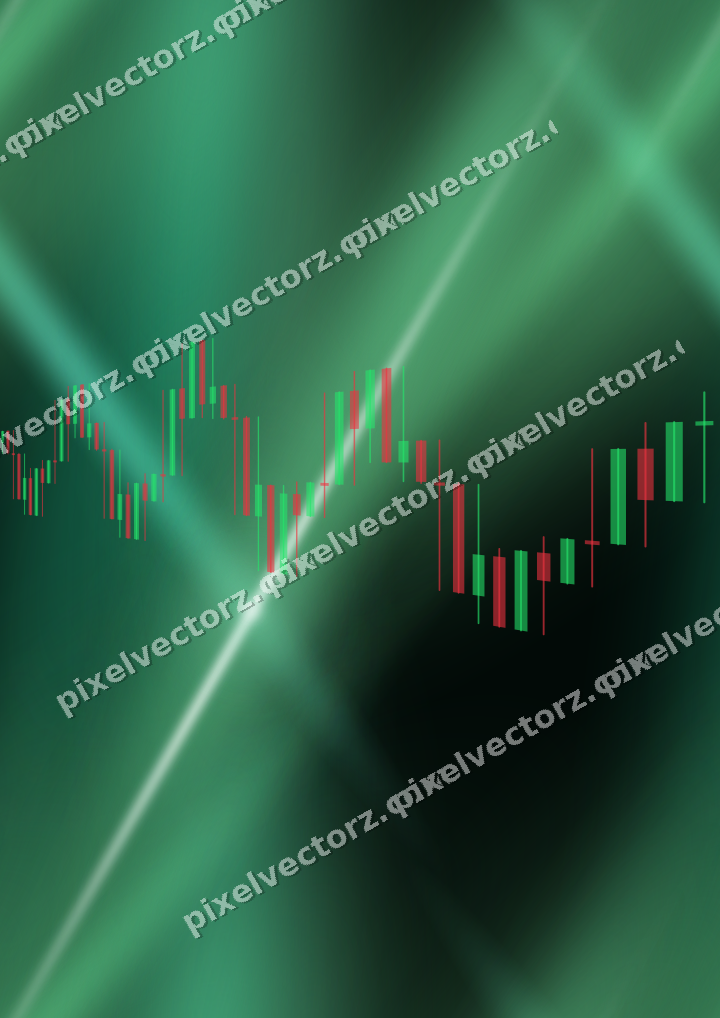 Nahtloser Neon Diagramm Hintergrund in Grün und Petrol