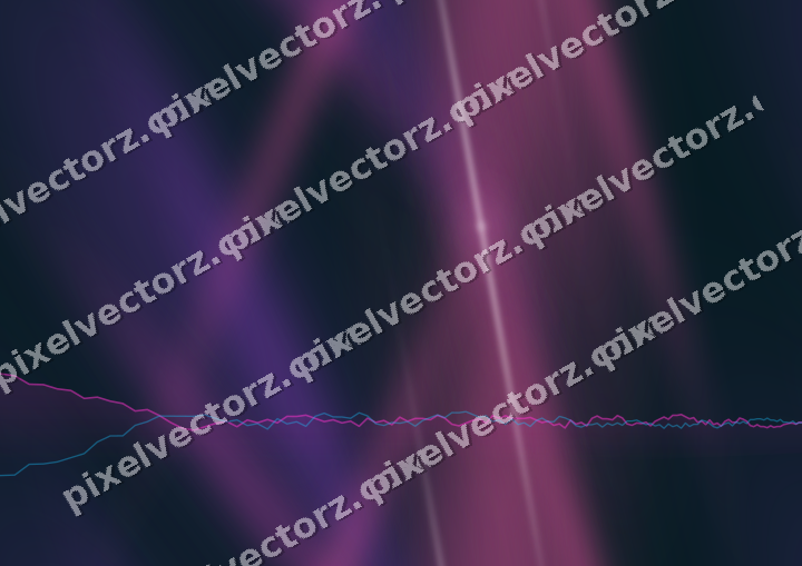 Nahtloser Neon Diagramm Hintergrund in Magenta und Violett