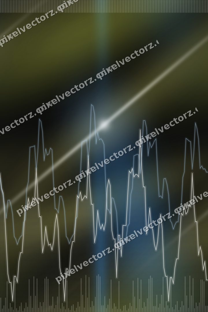 Nahtloser Neon Diagramm Hintergrund in Blau und Gelb