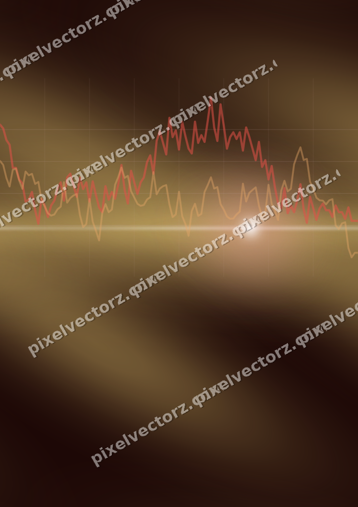 Nahtloser Neon Diagramm Hintergrund in Rot und Orange