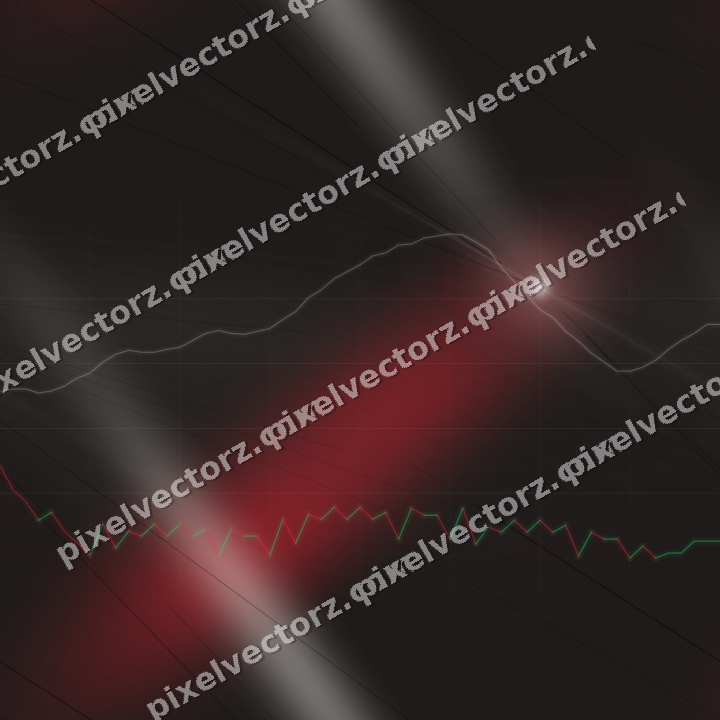Nahtloser Neon Diagramm Hintergrund in Rot und Blassbernstein