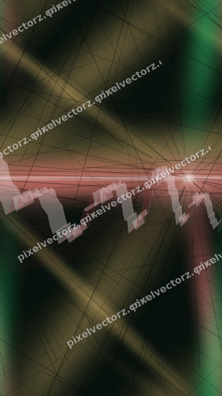 Nahtloser Neon Diagramm Hintergrund in Rot und Grün