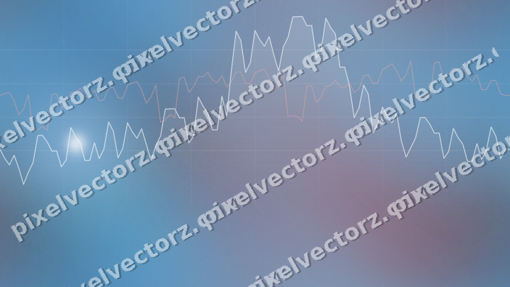 Nahtloser Neon Diagramm Hintergrund in Blau und Rot