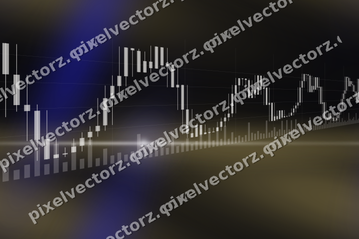 Nahtloser Neon Diagramm Hintergrund in Blau und Violett